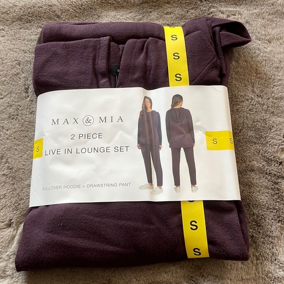 Max & Mia - Ladies' 2Pc Live In Lounge Set - Picture 3 of 6